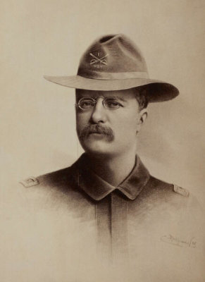 George Gardner Rockwood, photographer - Theodore Roosevelt in uniform, 1898